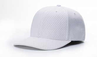 Richardson Promesh White Cap - Fitted