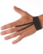 Black Elastic Down Indicator (Velcro Closure) Image