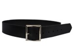 Black 1 3/4" Leather Belt