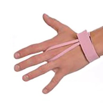 Pink Elastic Wrist Down Indicator (Velcro)