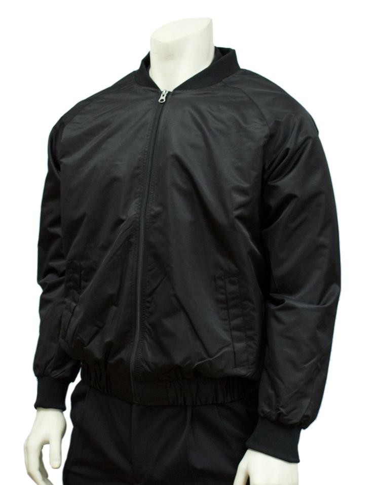 Smitty Black Jacket with Full Front Zipper