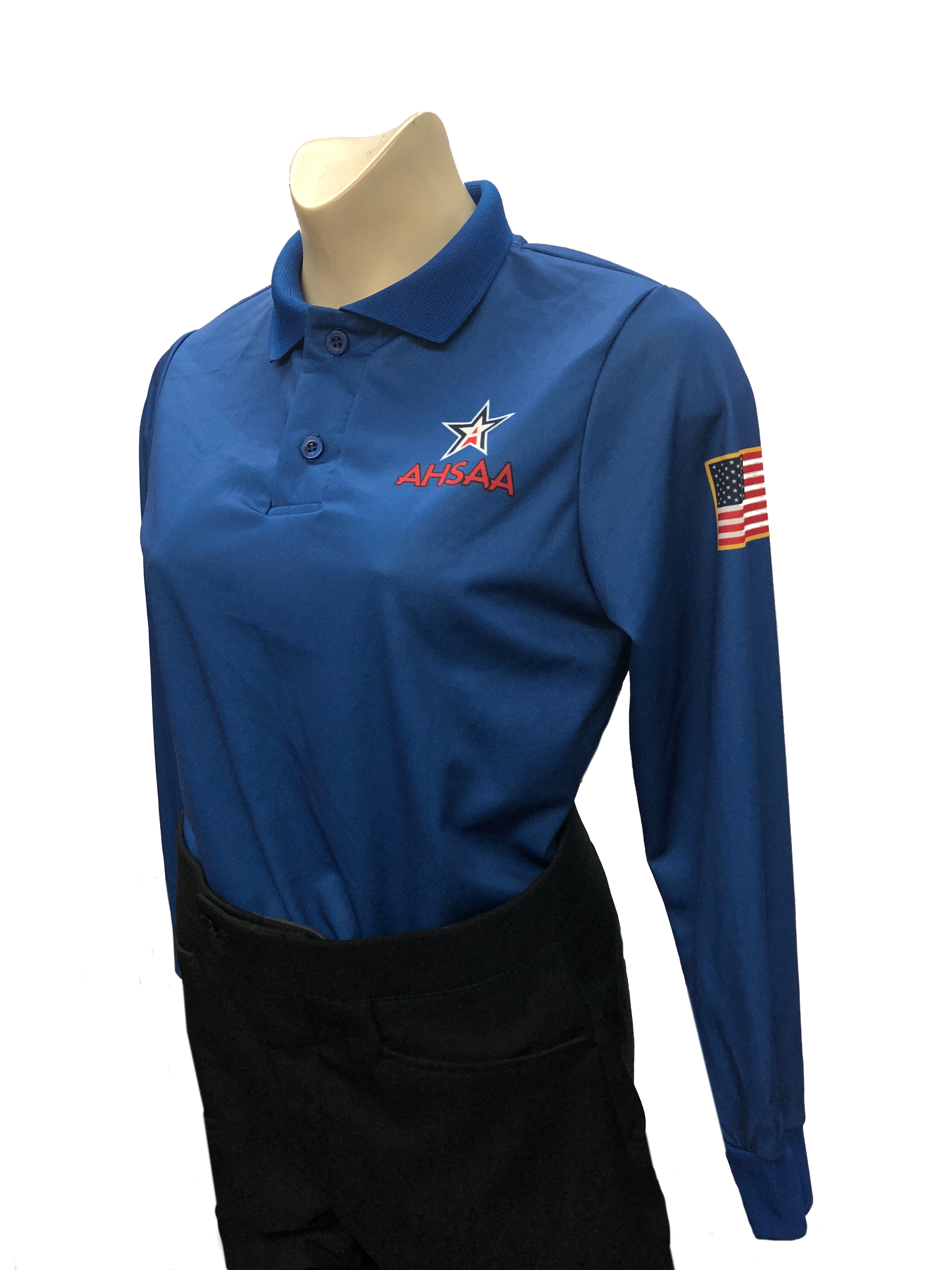 AHSAA Star Logo Long Sleeve Women's Volleyball Shirt