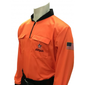 AHSAA Star Logo Long Sleeve Soccer Shirt Fluorescent Orange