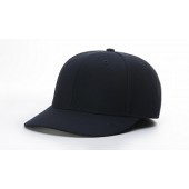 Richardson Umpire Surge 2 1/2" Six Stitch Flex Fit Base Cap - Black (no logo)