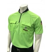 AHSAA Star Logo Short Sleeve Men's Soccer Shirt (Fluorescent Green)
