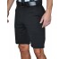 Smitty Solid Black Football Shorts w/ 9" inseam