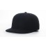 Richardson Umpire Surge 2" Four Stitch Fitted Combo Cap - Black (no logo)